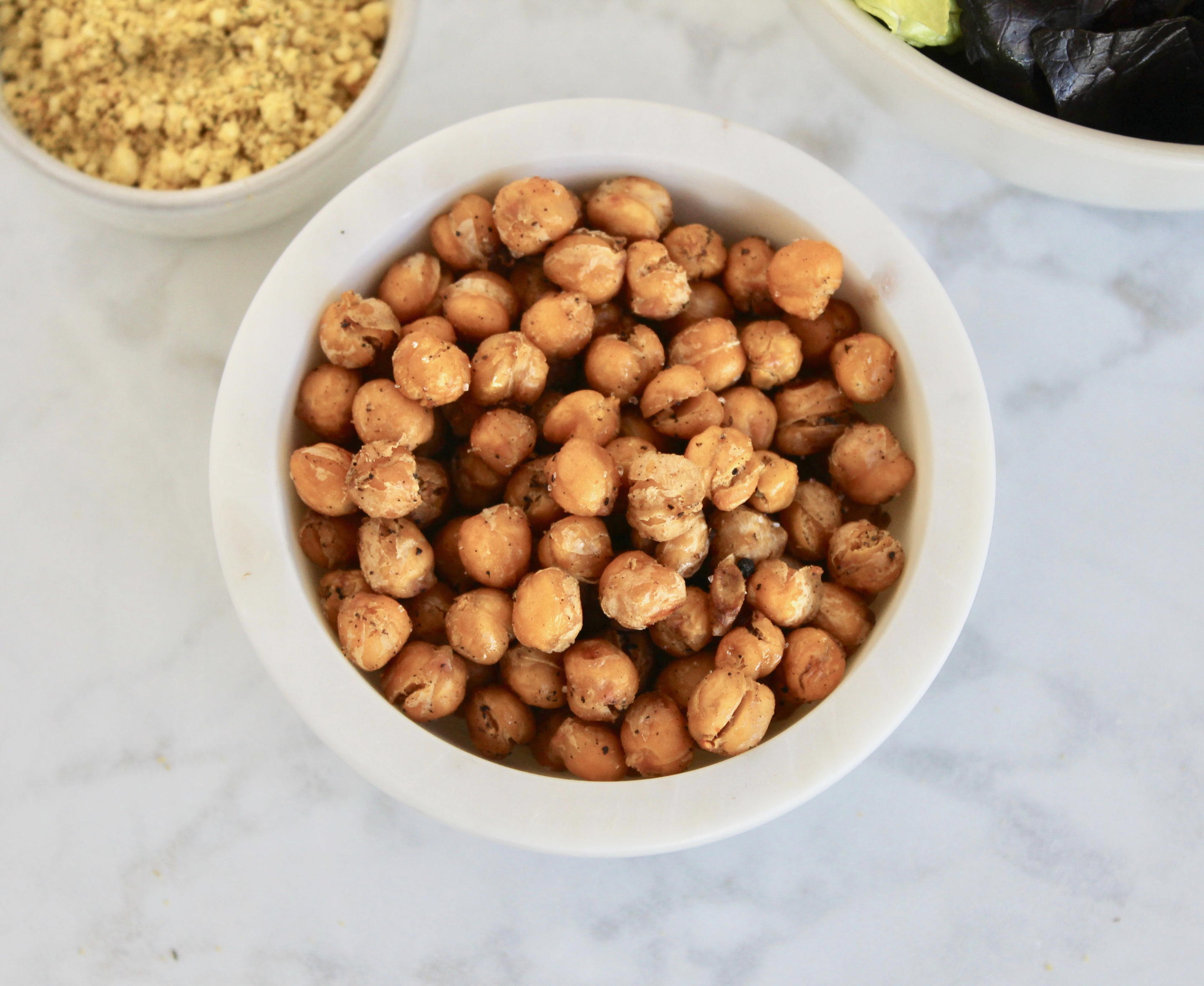Crispy Chickpea Croutons True Forage